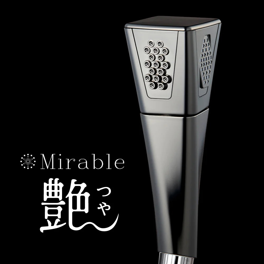 2024年最新機種!【正規品】ミラブル艶(つや) - 世代別ミラブルエイジングシリーズ - サイエンス ウルトラファインバブルシャワーヘッド