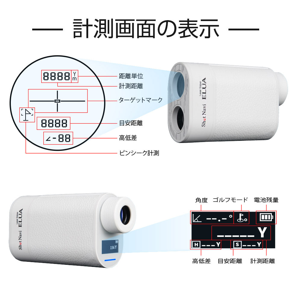 10％OFFクーポンあり]Shot Navi Laser Sniper [ ELUA ] ショットナビ