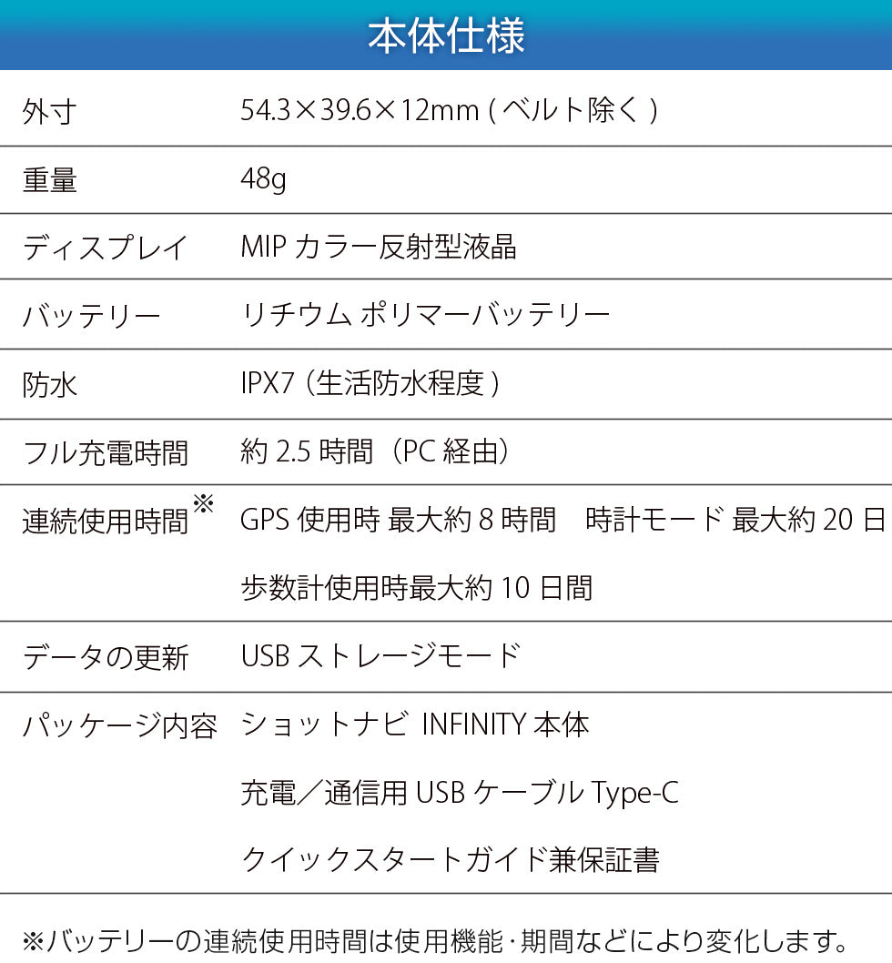 Shot Navi INFINITY ショットナビ インフィニティ [chsga] – cyberbay